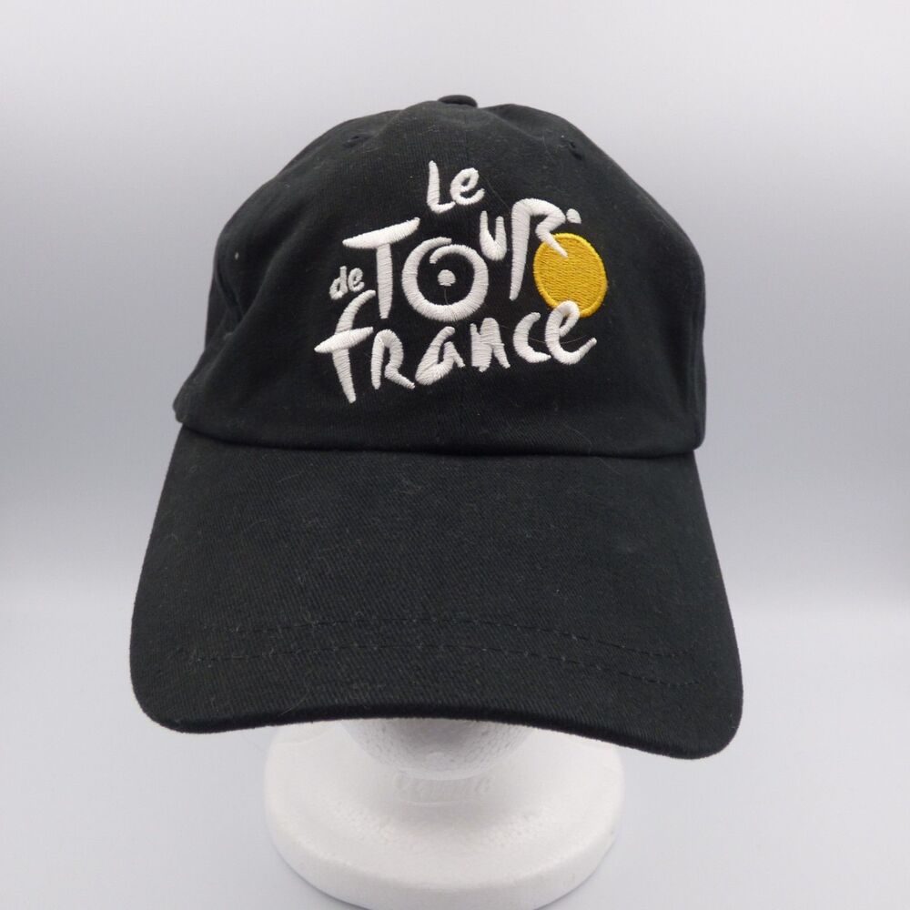 Le Tour De France Nike Cap Hat Official Adjustable OSFM Black Embroidered Logo